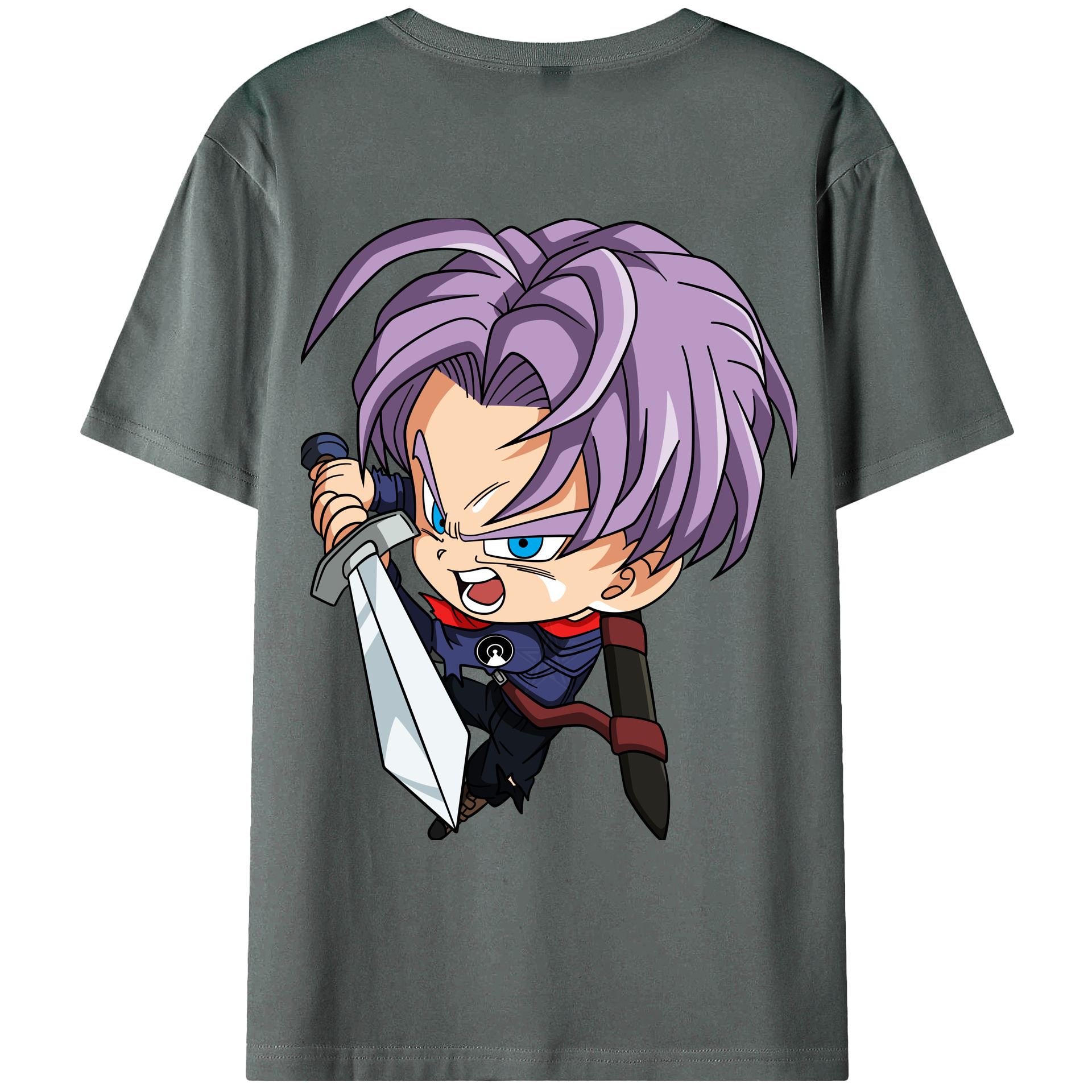 （画像用） ドラゴンボール DRAGON BALL 綿100％ メンズ半袖Tシャツ（バックプリント） 通気性